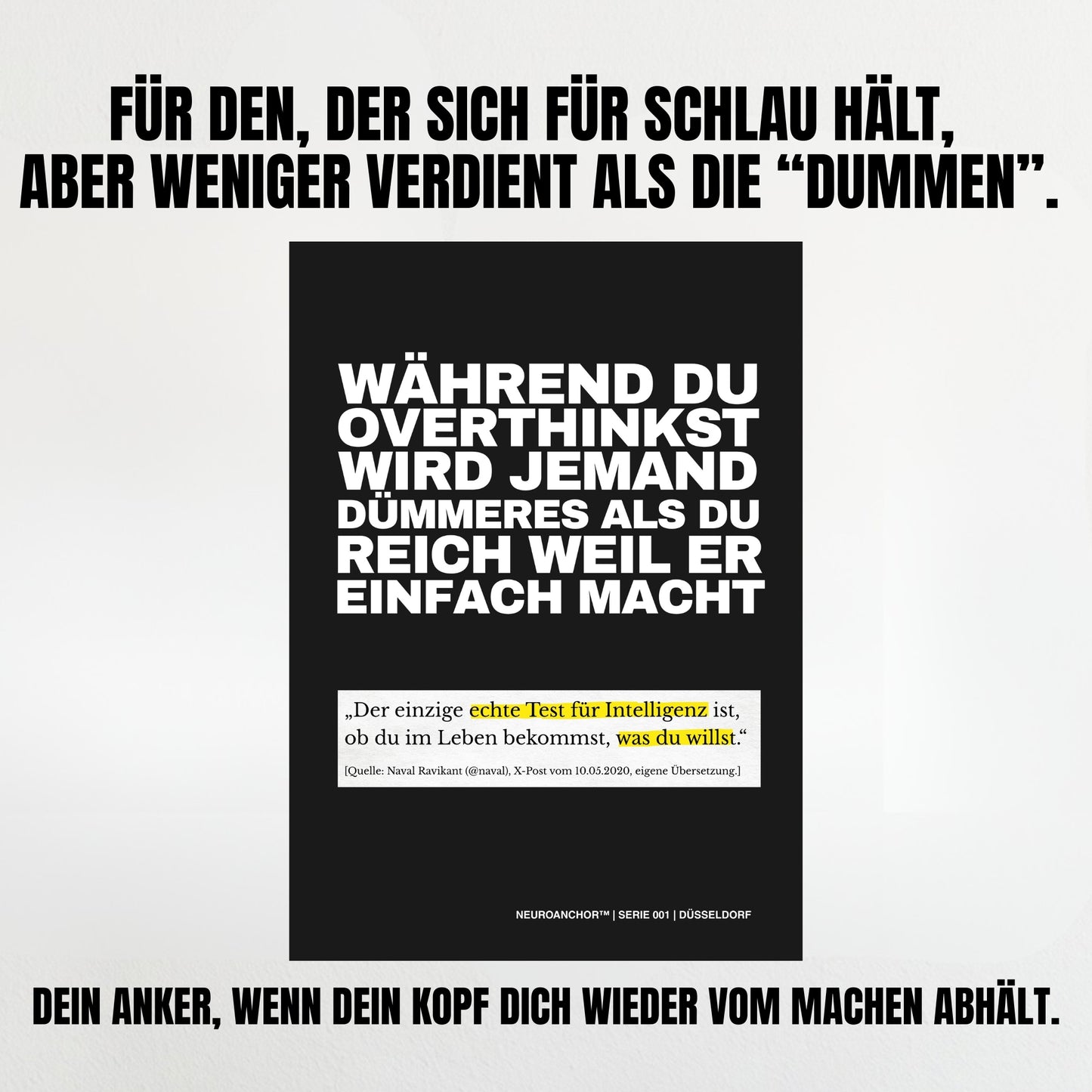 Armer Overthinker